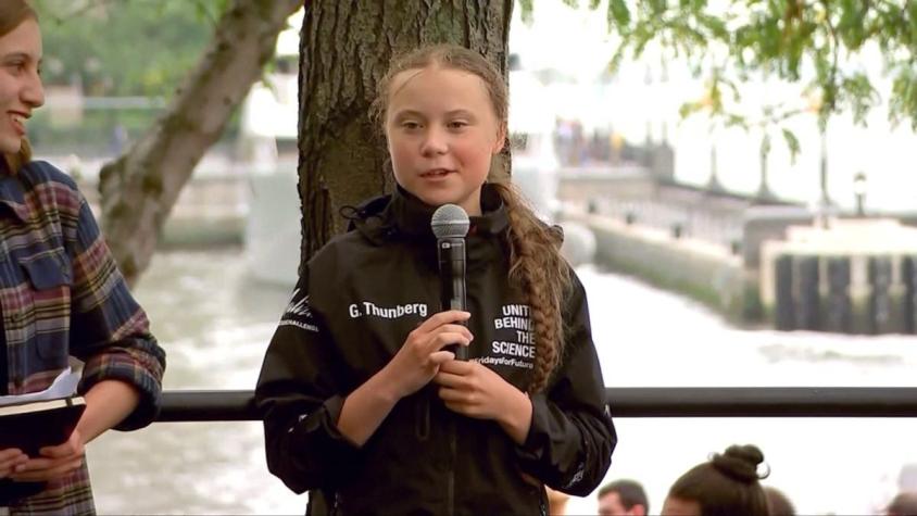 [VIDEO] Greta Thunberg completa su travesía a Nueva York: En diciembre llegará a Chile