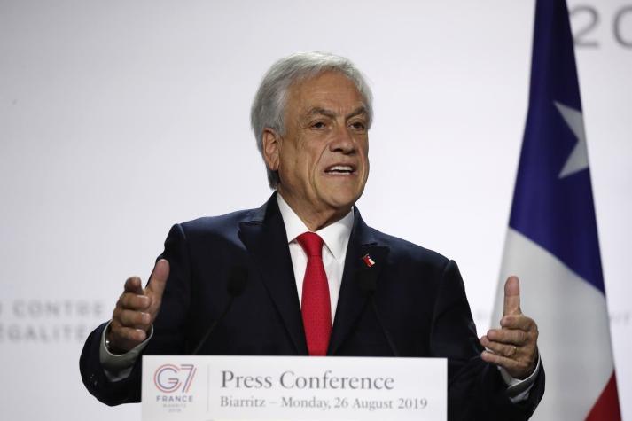 Presidente Piñera no descarta veto presidencial a proyecto 40 horas: "Voy a cumplir la Constitución"