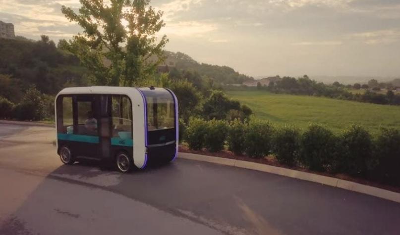 [VIDEO] Conoce del autobús el futuro: es totalmente autónomo y construido con una impresora 3D