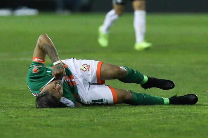 El difícil retorno de Gaete al Monumental: Se perdió un gol solo, se lesionó y salió llorando