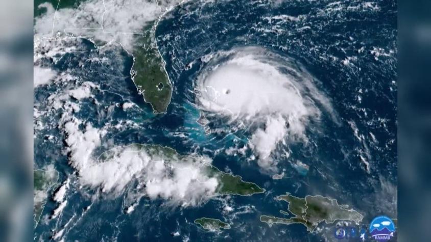 [VIDEO] "Dorian" alcanza vientos de casi 300 km/h en Bahamas