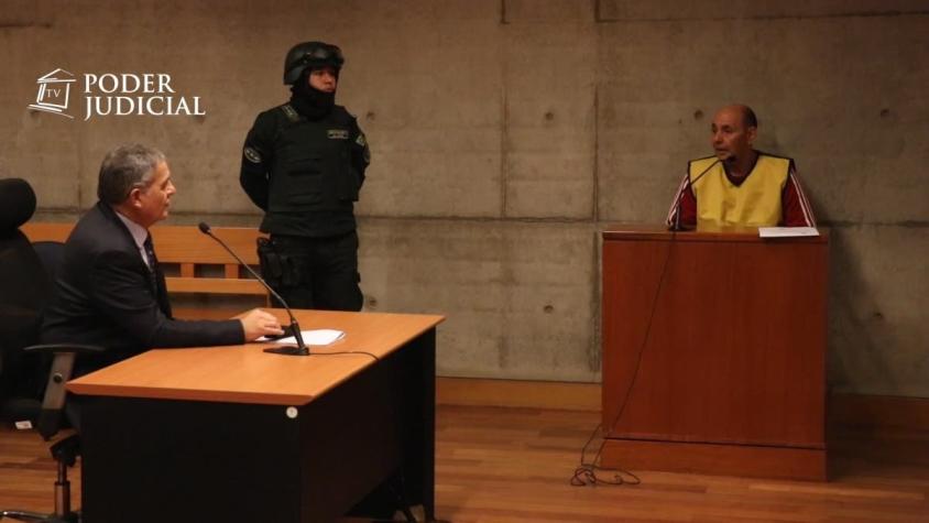 [VIDEO] Condenan a 26 años de cárcel al "comandante Ramiro"