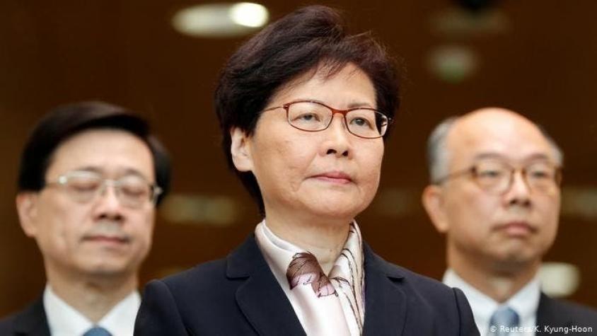 Hong Kong: jefa de Gobierno “retirará” proyecto de ley de extradición, según medios
