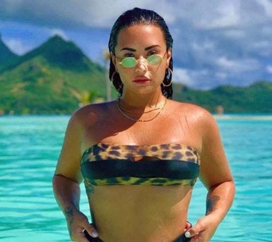 Demi Lovato publica foto en bikini sin editar: "No me entusiasma mi apariencia, pero lo aprecio"