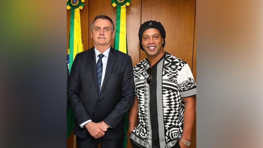 El extraño cargo que lo otorgó en su Gobierno Jair Bolsonaro a Ronaldinho