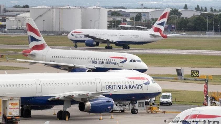 British Airways anula casi todos sus vuelos en Reino Unido por huelga