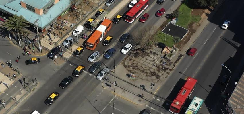 Estas son las esquinas de la Región Metropolitana con más accidentes de tránsito
