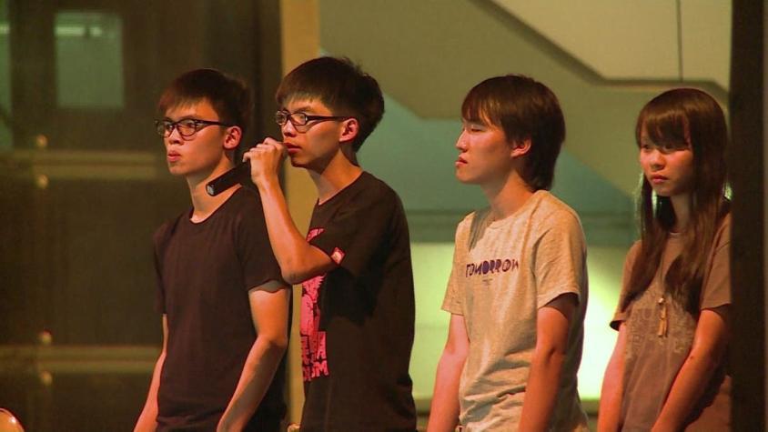 [VIDEO] Joshua Wong: El joven que lidera las protestas en Hong Kong y que enojó a China