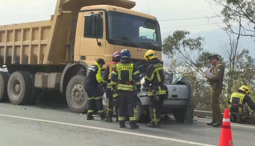 Dos muertos tras accidente de tránsito en la Ruta de la Madera