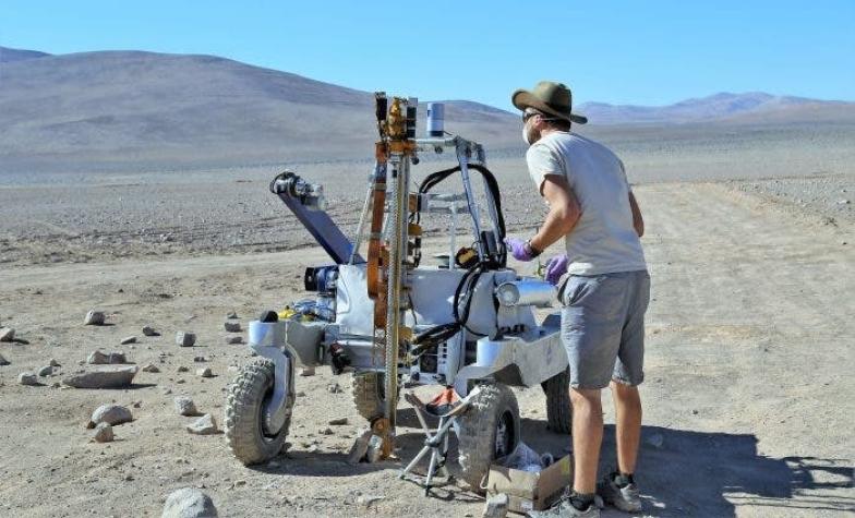 La NASA prueba robot que será destinado a Marte en el desierto de Atacama