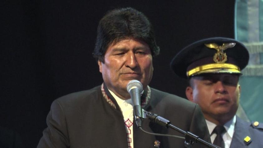 [VIDEO] El incendio que golpea a Evo Morales