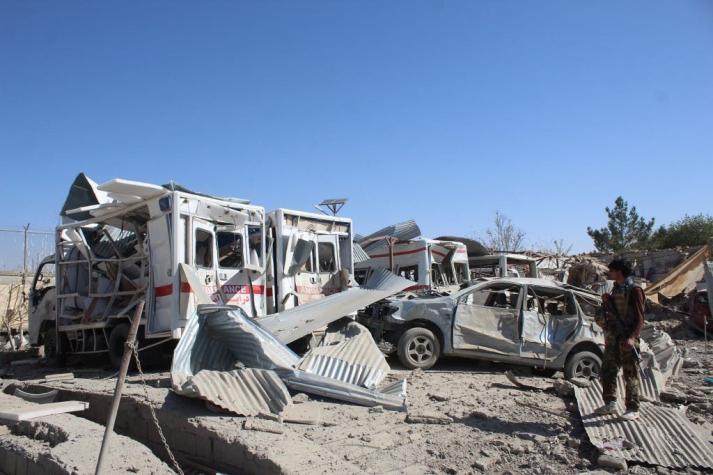 29 muertos en atentados con auto bomba  y drones en Afganistán