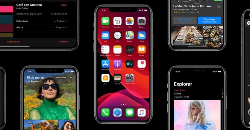 Apple libera iOS 13: Estos son los iPhone que recibirán la nueva actualización