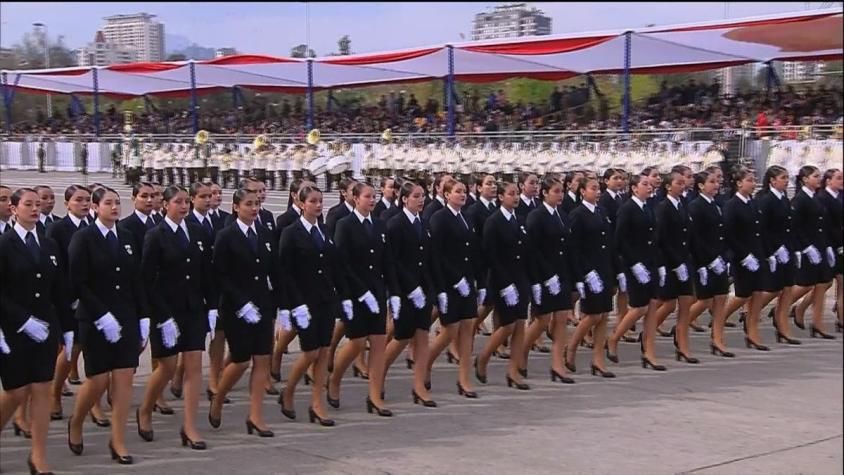 [VIDEO] Por primera vez en su historia: PDI desfila en Parada Militar