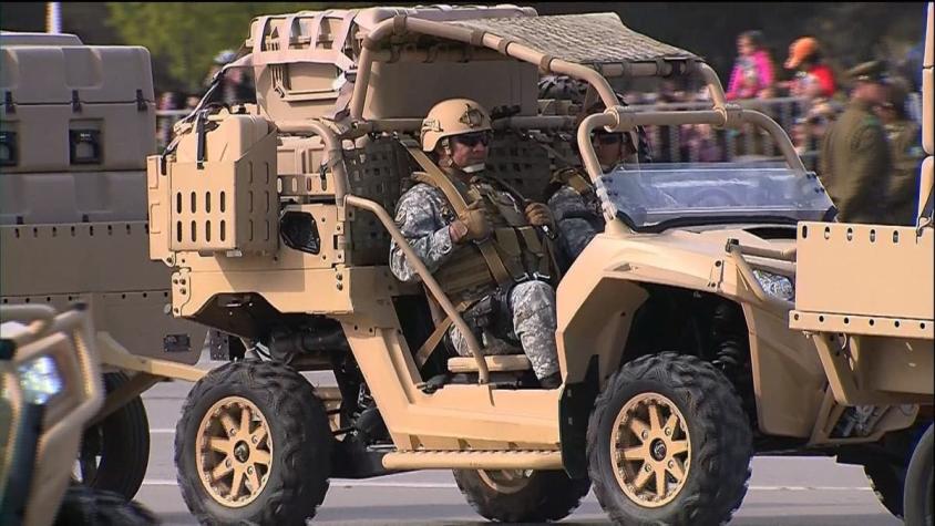 [VIDEO] La FACH presentó sus nuevos vehículos terrestres en la Parada Militar