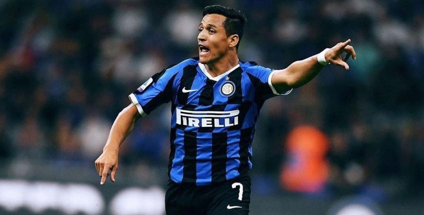 La formación del Inter de Alexis Sánchez para enfrentar al AC Milan en el clásico