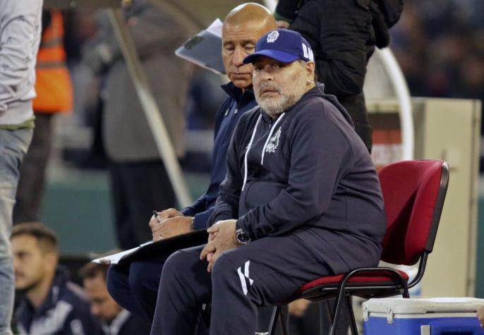 Maradona lamentó las "suspicacias con los penales" tras derrota de su equipo en Argentina