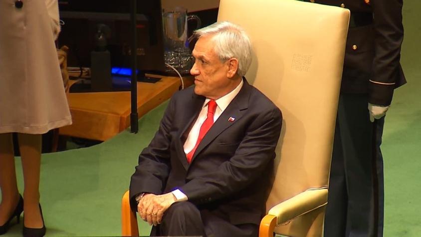 [VIDEO] Piñera en la ONU llama a enfrentar la crisis climática