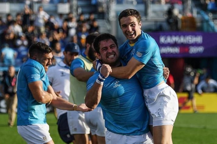 Uruguay hace historia al derrotar a Fiyi en Mundial de rugby