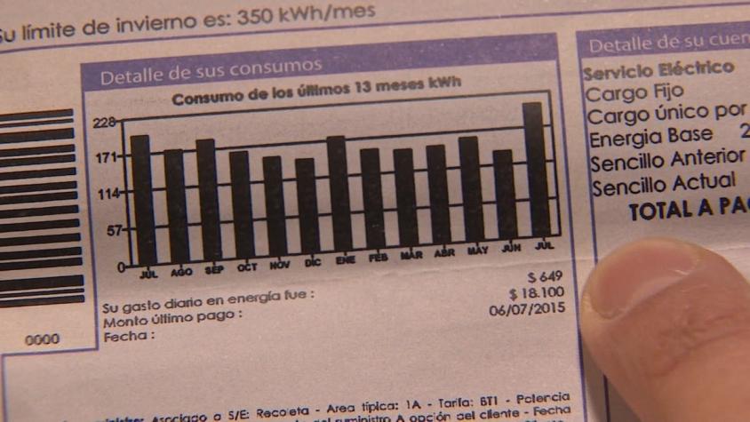 [VIDEO] Ministerio de Energía anuncia alzas de hasta un 10% en cuentas de electricidad