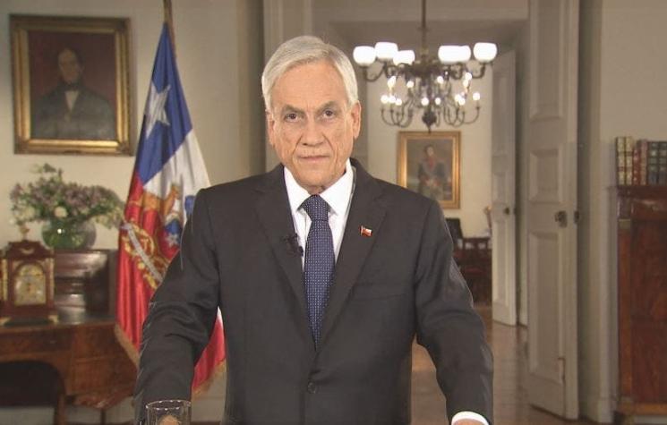Presidente Piñera presenta presupuesto nacional 2020 y anuncia alza de 3% en gasto público