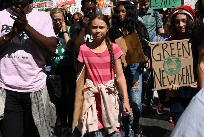 Greta Thunberg emplaza a los jóvenes chilenos a "tomar la crisis climática seriamente"