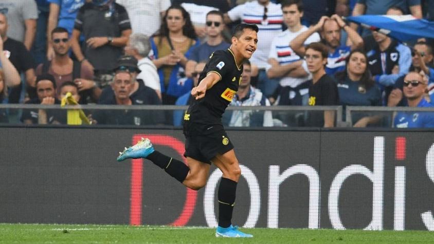 El primero finalmente fue de Sensi: Alexis convierte en duelo del Inter ante Sampdoria