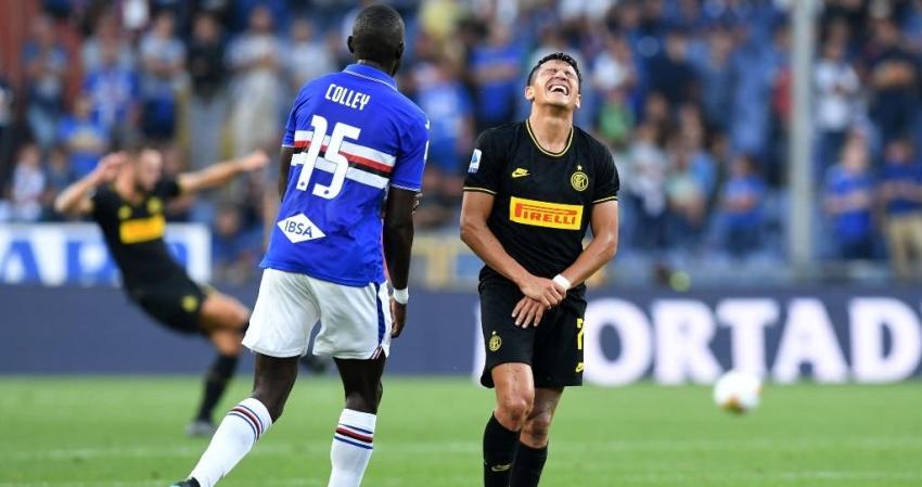 "Eres un imbécil": La furiosa reacción de los hinchas del Inter por la expulsión de Alexis Sánchez