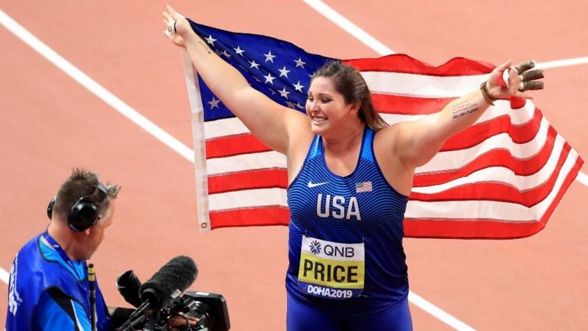 Doha 2019: Estadounidense DeAnna Price logra medalla de oro en lanzamiento de martillo