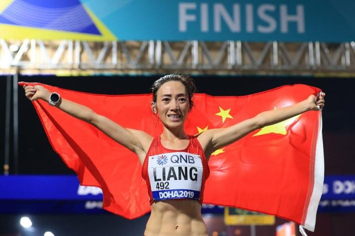 Oro y plata para China en los 50 km marcha femeninos del Mundial