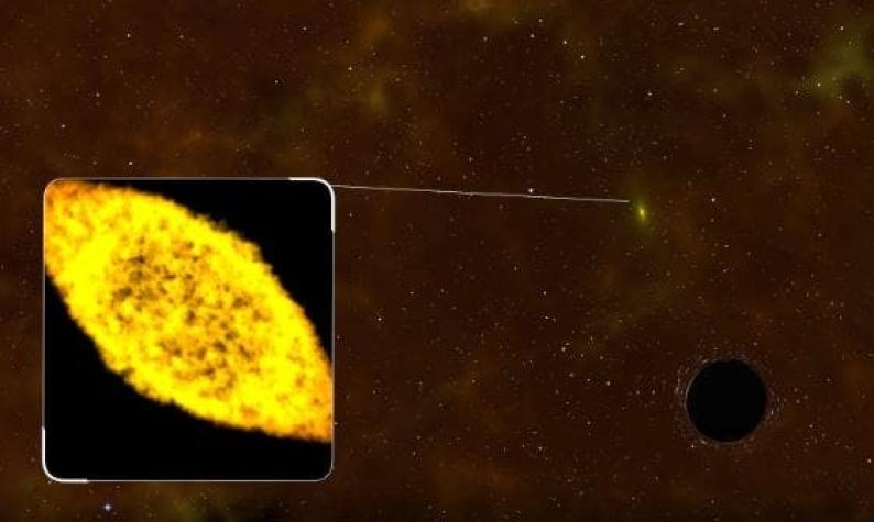[VIDEO] La NASA capta por primera vez una estrella desgarrada por un agujero negro