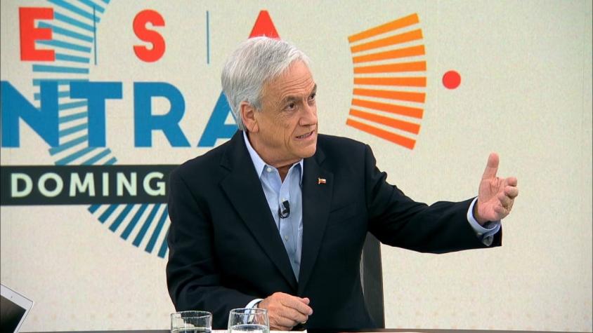 Sebastián Piñera: "Hay trogloditas que no reconocen el cambio climático"