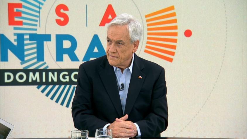 Piñera respondió a calificativo de sus ministros de que es un "gran líder" en América Latina
