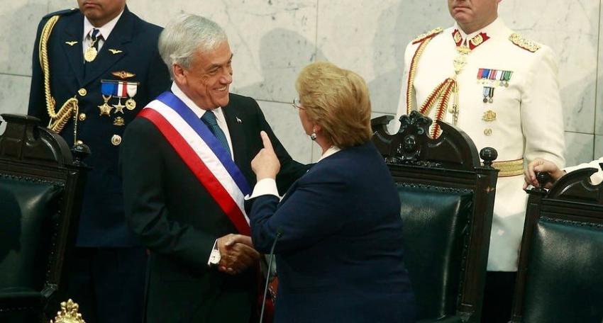 Piñera apoya a Bachelet sobre no volver a ser candidato: Ocho años son suficientes