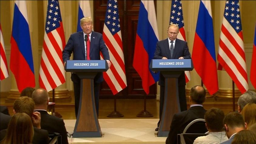 [VIDEO] Congreso estadounidense pide revelar diálogos entre Donald Trump y Vladimir Putin
