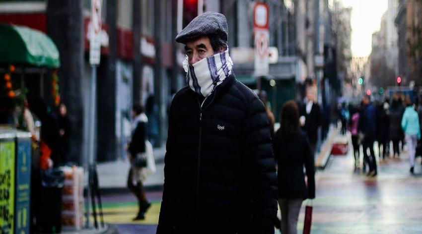 Frío primaveral: Temperatura mínima cayó hasta los 3 °C en Santiago
