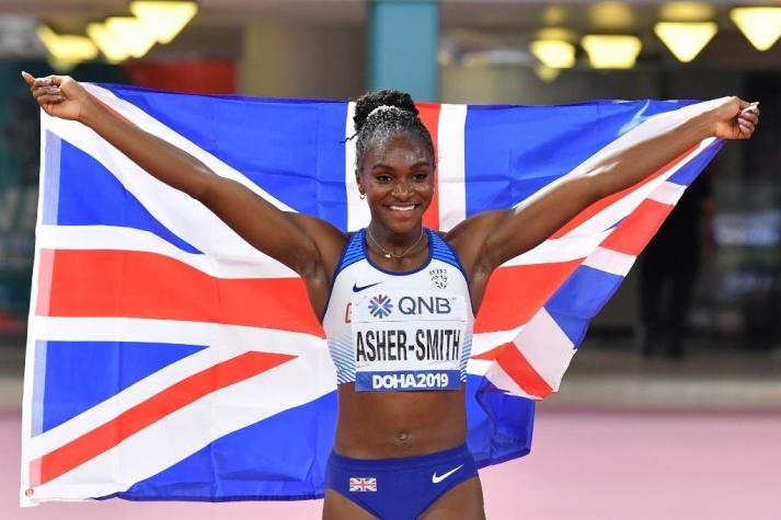 Británica Dina Asher-Smith se queda con el oro en los 200 metros en el Mundial de Atletismo de Doha