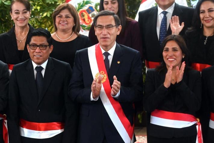 Perú: Martín Vizcarra tomó juramento a su nuevo gabinete