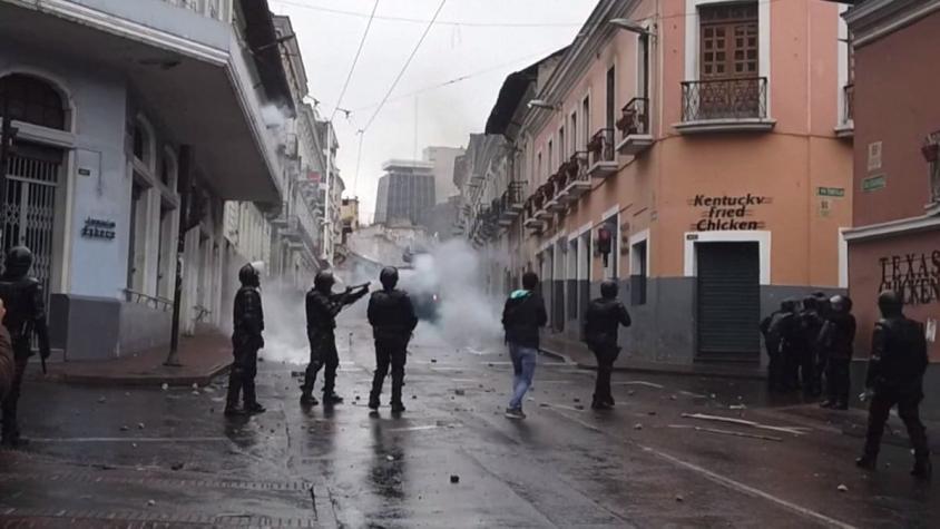[VIDEO] Aumenta la tensión en Ecuador: Paralizado y en estado de excepción
