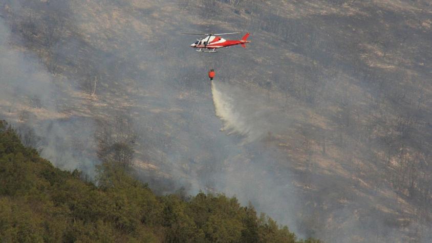Alerta Temprana Preventiva para provincias de región de Valparaíso por riesgo de incendio forestal