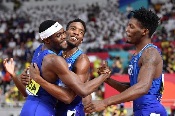 EE.UU cierra Doha-2019 con oro en el relevo 4x400 metros masculino