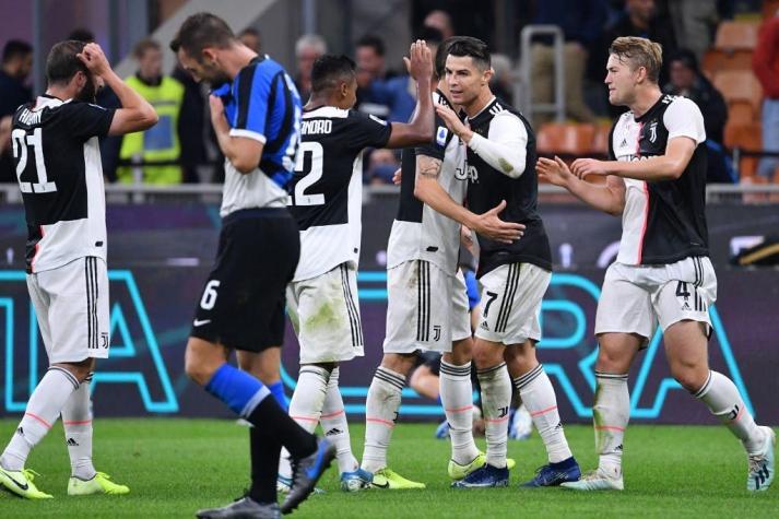 Sin Alexis: Inter de Milán cae ante Juventus y deja escapar el liderato y el invicto en liga