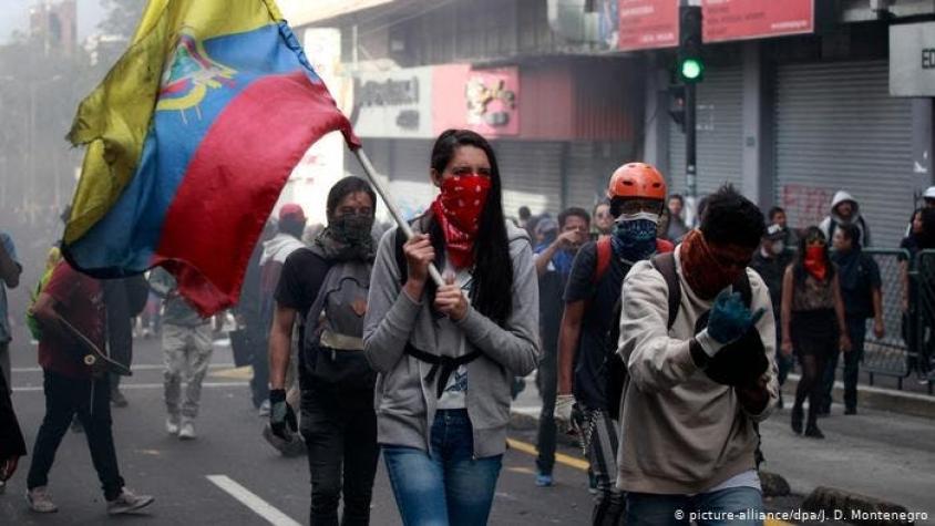 Ecuador: un muerto en protestas contra alza de combustibles