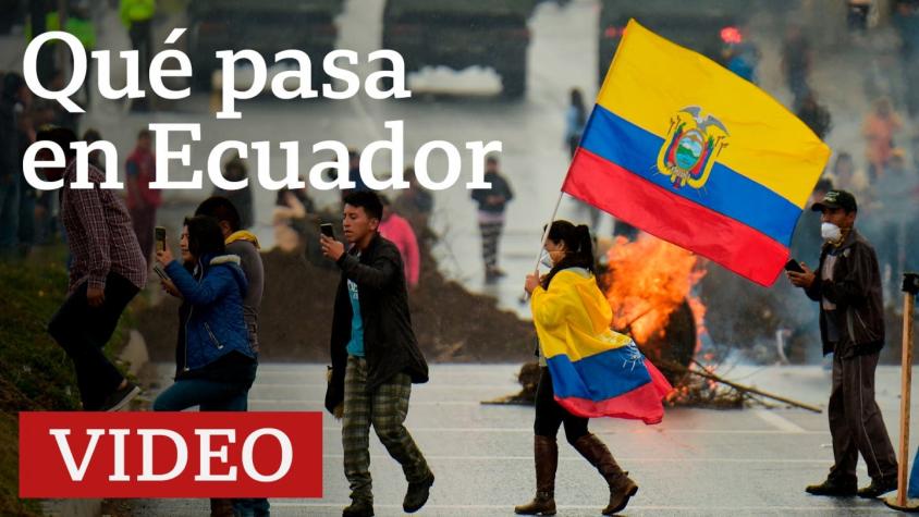 Crisis en Ecuador: las razones de las masivas protestas contra el gobierno de Lenín Moreno