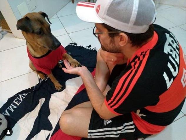 Brasileño rifa su entrada de Copa Libertadores para pagar tratamiento de su perro con cáncer