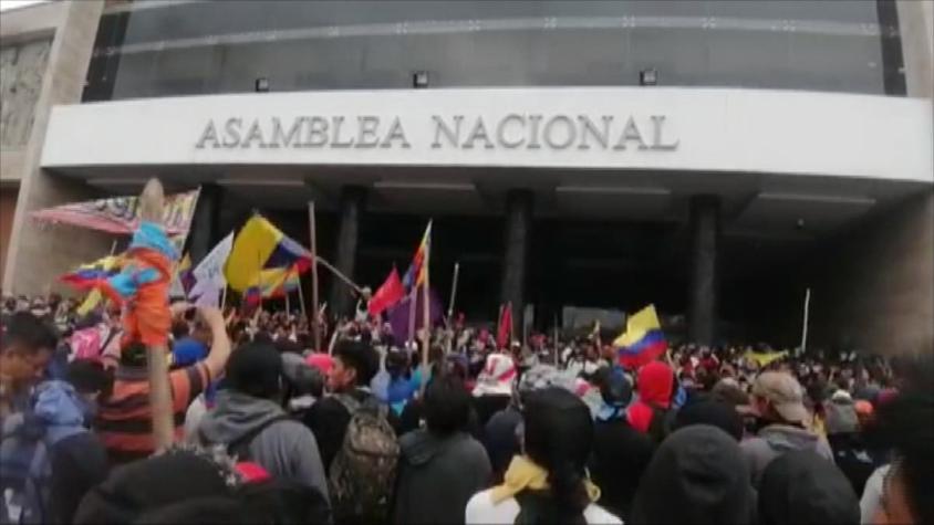 [VIDEO] T13 en Quito: Lenín Moreno intenta salvar su gobierno en Ecuador