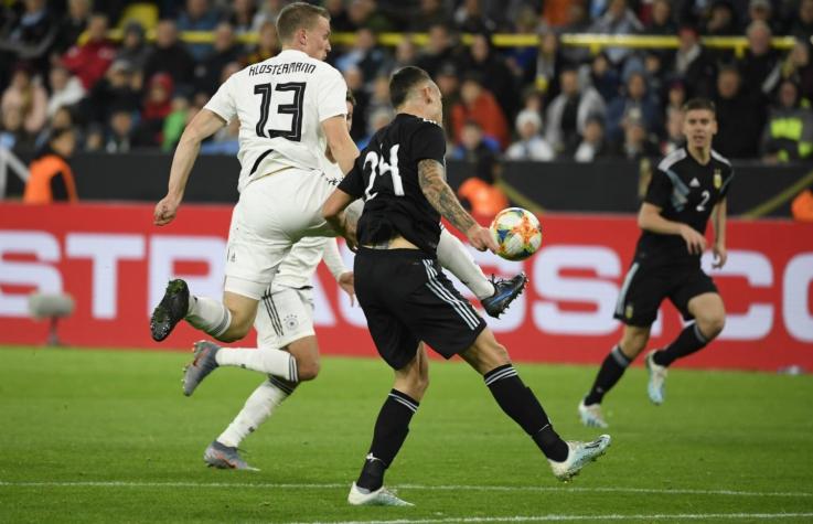 Argentina remonta y rescata un empate ante Alemania en Dortmund