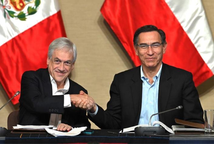 Piñera y Vizcarra enviarán un documento en respaldo al Presidente de Ecuador Lenín Moreno