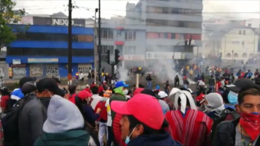 [VIDEO] T13 en Ecuador: Tensión y nuevas protestas en las calles de Quito