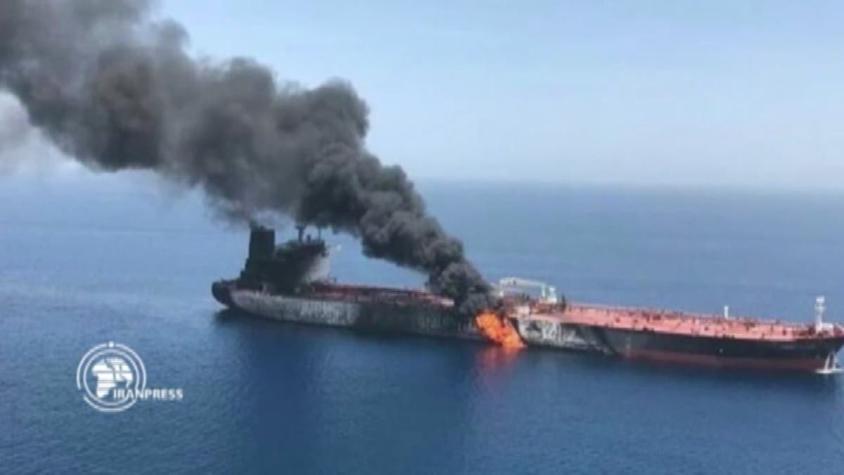 [VIDEO] Alta tensión: Misiles impactan petróleo iraní